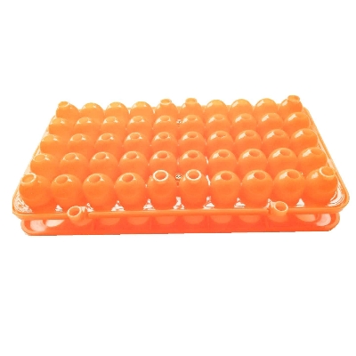 Picture of Plastic Test Tube Rack,Saim 50 Holes Lab Test Tube Rack Holder for 18mm Test Tubes,Orange |Blue - Multicolor