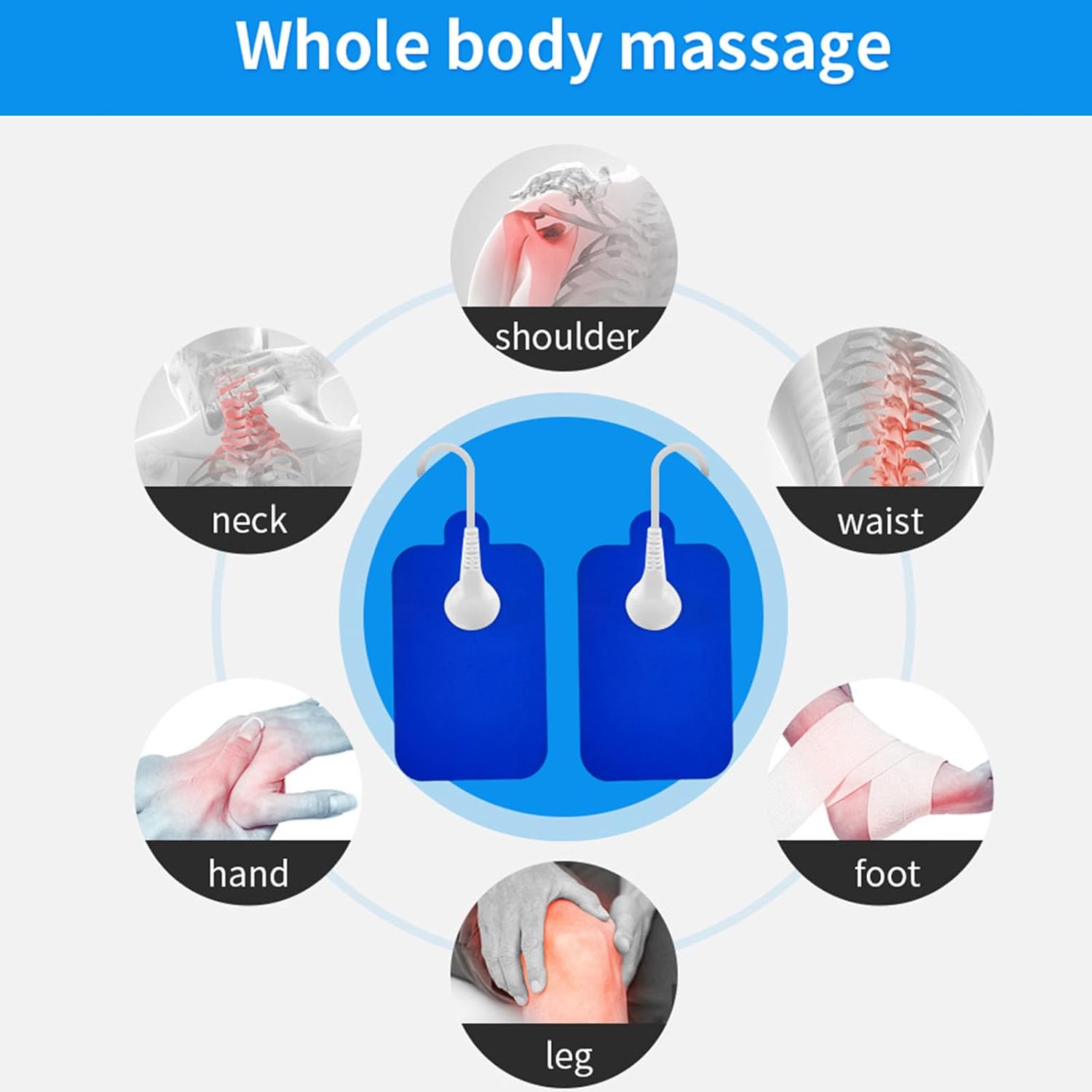 Picture of Rechargeable Tens Machine - Multicolor
