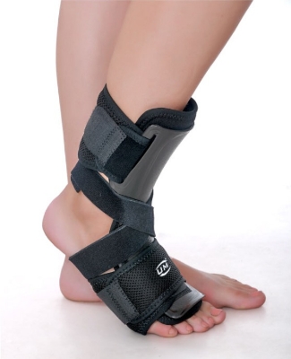Picture of Plantar fasciitis Sleep Support PF night splint provides an effective dorsal treatment - Black