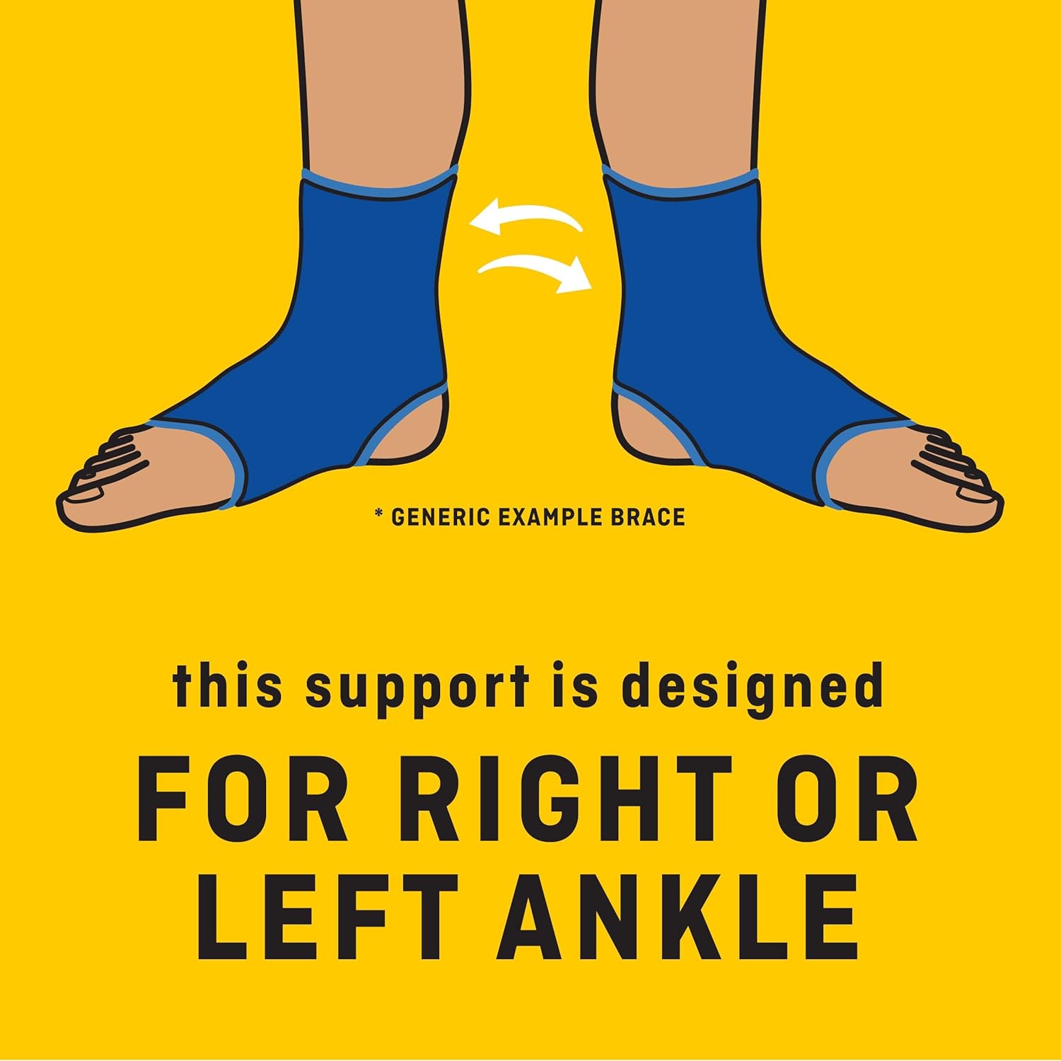 Picture of Plantar fasciitis Sleep Support PF night splint provides an effective dorsal treatment - Black