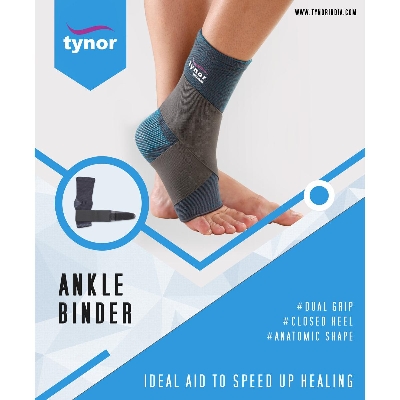 Picture of Tynor Ankle Binder - Grey