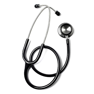 Picture of BSMI Light weight Stethoscope with Dual Head and Latex Free single tube stethoscope - Premium Stethoscope for Doctors and Medical Students Made in China