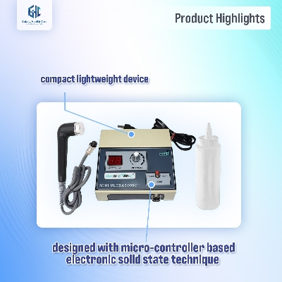 Picture of Physio Solutions Electro Therapy | Physiotherapy machine | Mini Ultrasonic | Ultrasound Therapy Machine With 1 Year Warranty
