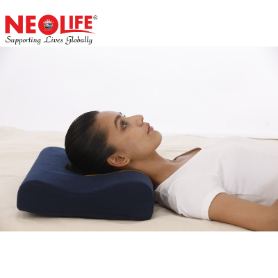 Picture of NEOLIFE Contoured Cervical Pillow PU Foam - Dark blue