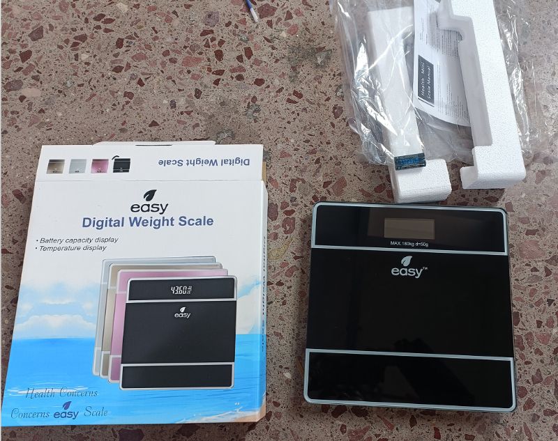 Picture of Digital Weighing Machine (Various Colors) with Home Display for Human Target - Weighing Machine - Multicolor