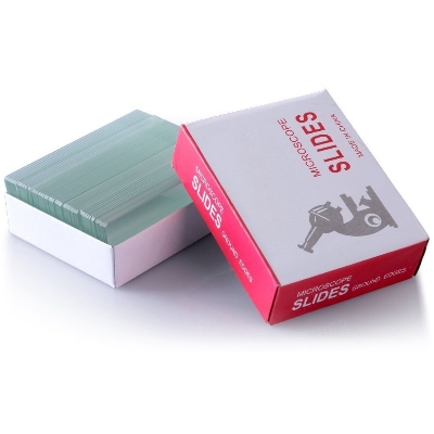 Picture of Microscope Glass Slides 72pcs box - Multicolor