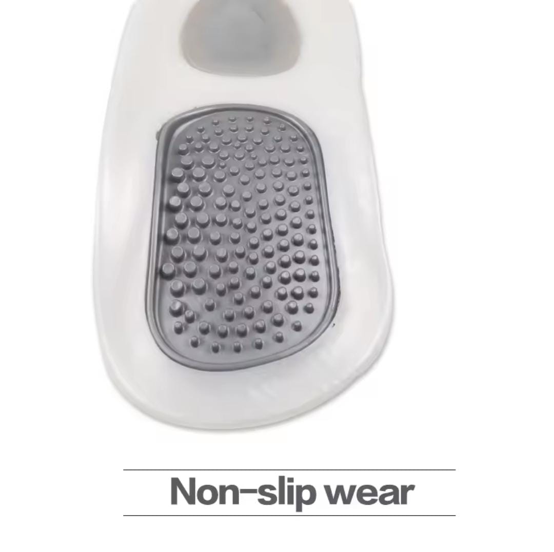 Picture of Practical Durable Flat Feet Knock Knees Plantar Orthotics Inserts Breathable Arch Support Insole with 8 Correction Pad New - Multicolor