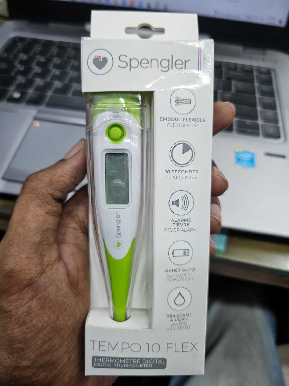Picture of SPENGLER Tempo 10 Flex, flexible thermometer for electric and fast temperature recording, practical, versatile, powerful - Multicolor
