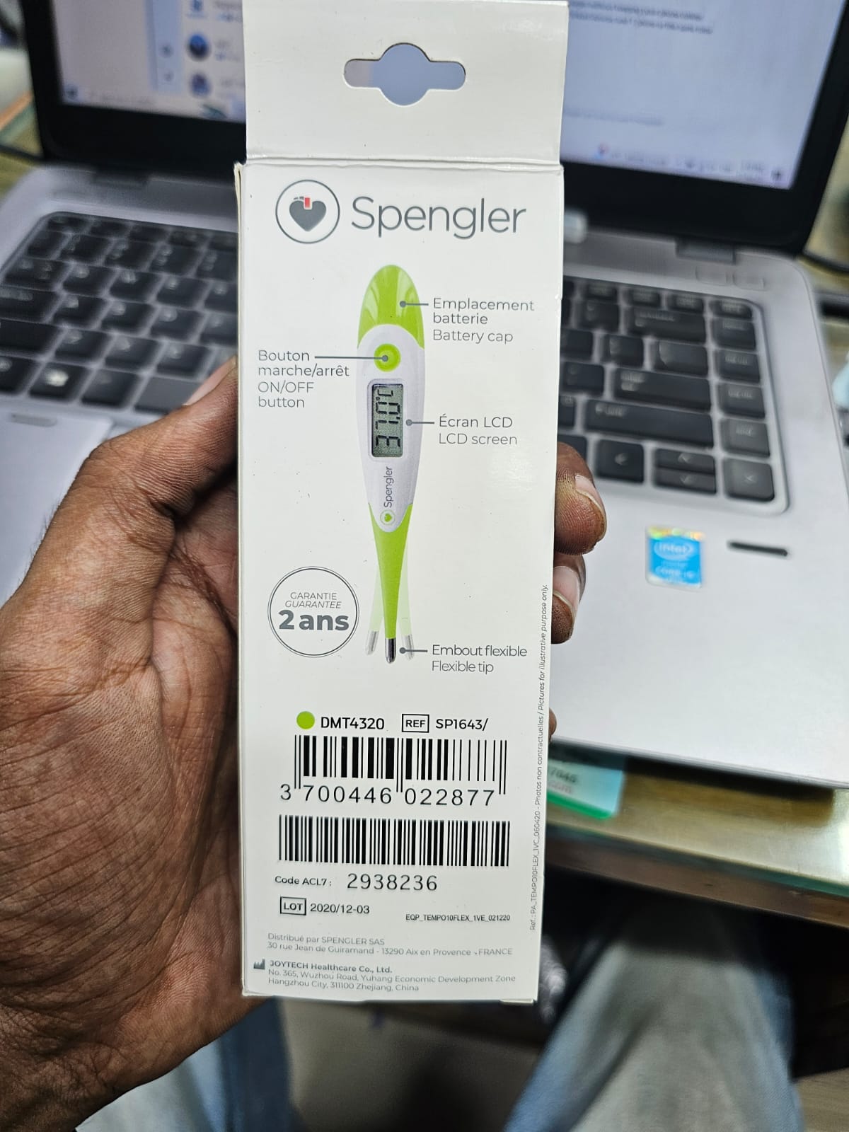 Picture of SPENGLER Tempo 10 Flex, flexible thermometer for electric and fast temperature recording, practical, versatile, powerful - Multicolor