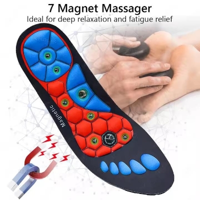 Picture of Orthopedic Acupressure Massage Insoles for Men and Women - Helps Promote Blood Circulation and Relieve Fatigue Orthopedic Acupoint Massage Insoles with Magnetic Technology, Feet and Arch Support
