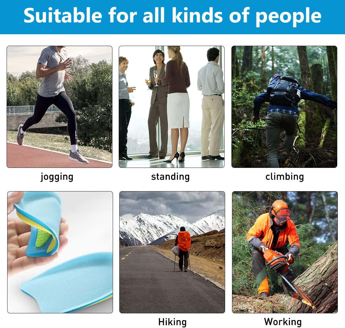 Picture of 1 Pairs Silicone Gel Heel Pads | Orthopaedic Heel Cushions for Plantar Fasciitis, Heel Spurs & Achilles Pain Relief