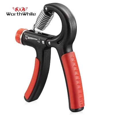 Picture of 5-60Kg Gym Fitness Hand Grip Men Adjustable Finger Heavy Exerciser Strength for Muscle Recovery Hand Gripper Trainer - Multicolor