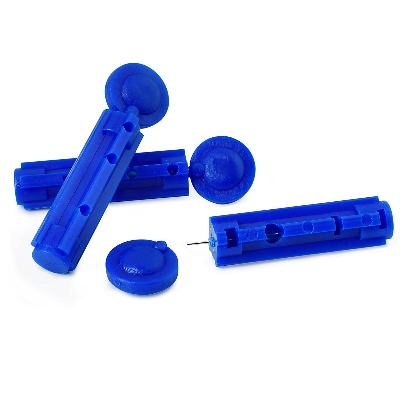 Picture of Blood Lancet Needle -100 For Blood Glucose Meters - Multicolor