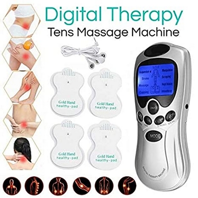 Picture of 8 mode EMS Electric herald Tens Machine Acupuncture Body Massage Digital Therapy Massager Muscle Stimulator Electrostimulator