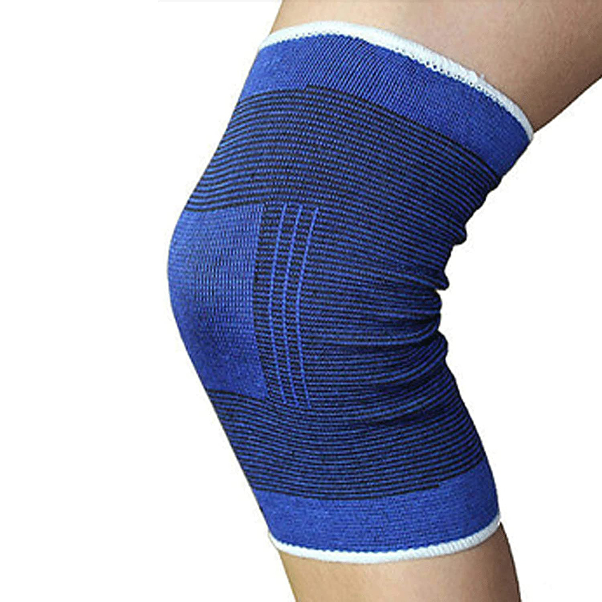 Picture of 2pis Knee Support Adjustable Sleeve For Knee Cap compression Pain relief Running Gym Sports activity For Men & Women