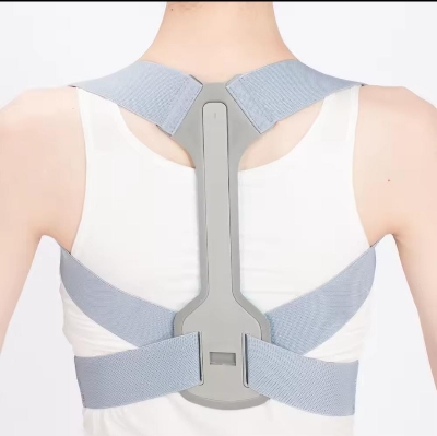 Picture of Adjustable Posture Corrector, Shoulder Straighten, Clavicle Orthopedic Brace, Back Support, Pain Relief - Multicolor