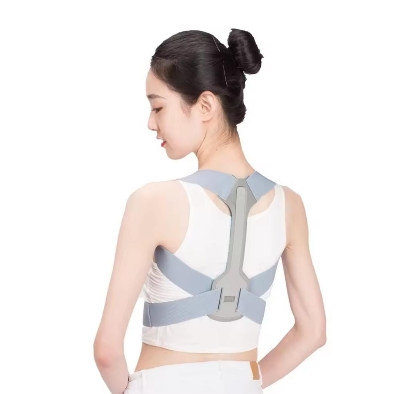 Picture of Adjustable Posture Corrector, Shoulder Straighten, Clavicle Orthopedic Brace, Back Support, Pain Relief - Multicolor