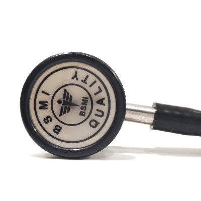 Picture of BSMI Paediatric Stethoscope Paediatric (Black & Red) - Multicolor