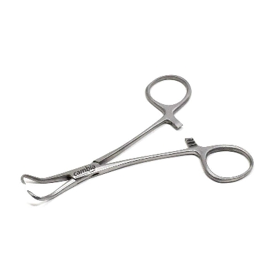 Picture of Backhaus Towel Forceps 5 Inch - Silver