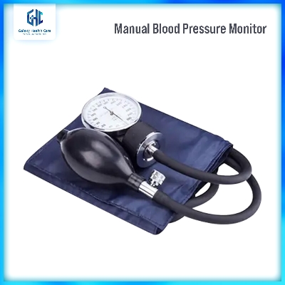 Picture of Manual Blood Pressure Monitor Diastolic Sphygmomanometer Medical Doctor Stethoscope Sphygmomanometer Cuff Home Health Monitor - Black