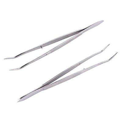 Picture of Generic Dentistry Tool Dental Plier Stainless Steel Dental Tweezer Forcep Teeth Clean Tools Professional Dentistry Instrument Hygiene