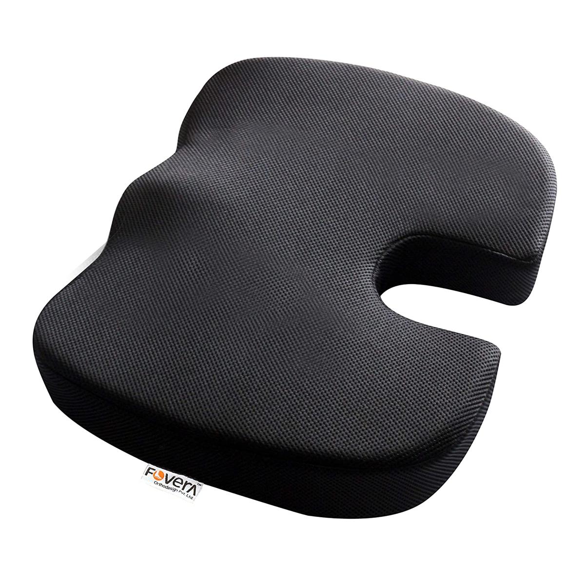 Picture of United Medicare Orthopedic Memory Foam Coccyx Seat Cushion for Tailbone Pain Relief – For Office/Home Chair