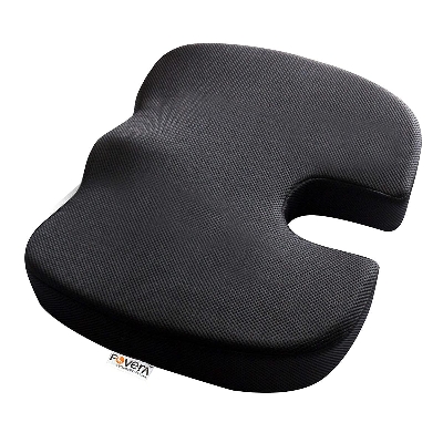 Picture of United Medicare Orthopedic Memory Foam Coccyx Seat Cushion for Tailbone Pain Relief – For Office/Home Chair