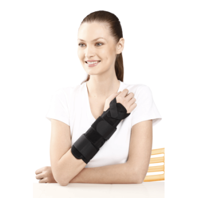 Picture of Forearm Splint Universal, Support & Immobilization - Black