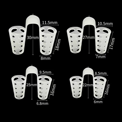 Picture of 8pc Anti-Snoring Device Prevent Snoring Sleeping Prevent Nasal Congestion Snoring Nose Clip Easy Breathe Improve Sleeping - Multicolor