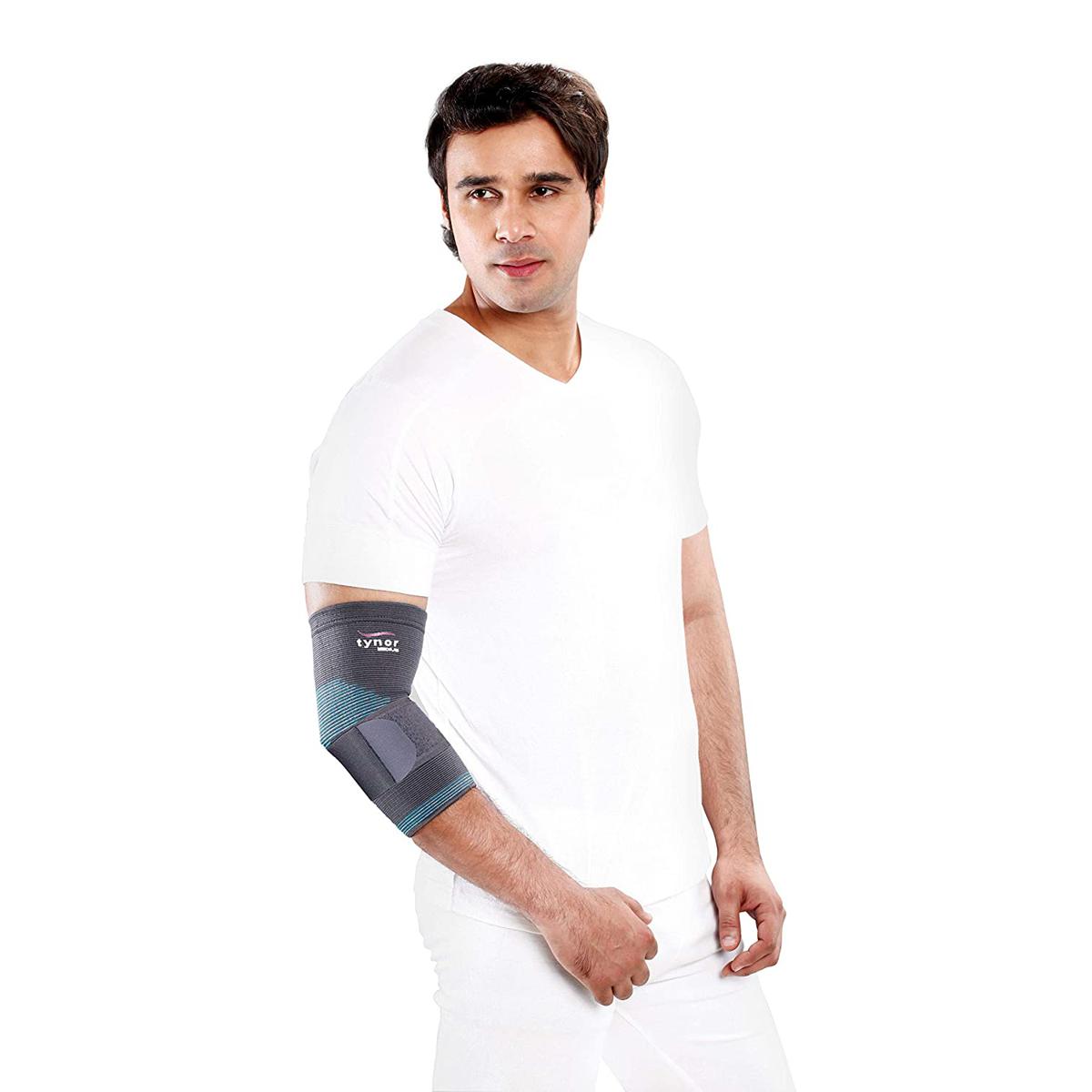 Picture of Tynor Elbow Support(Compression,Pain Relief) - Blue