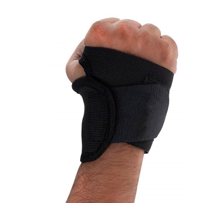 Picture of Thumb & Wrist Support Wrap Brace Binder Stabilizer for Men & Women Gym Workout Sports Hand Injuries Warmer Band, Pain Relief, Arthritis, Tendonitis, Supporter - Light Ash