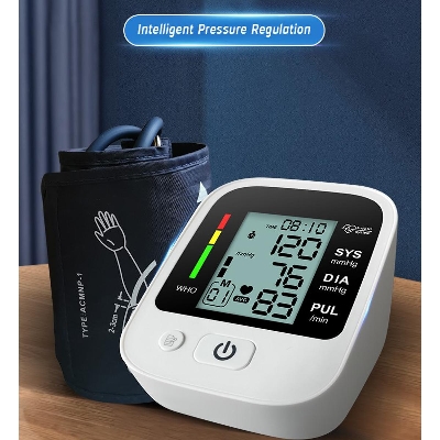 Picture of COMFORT Arm Tensiometers Home Lcd Digital Portable Sphygmomanometer Heart Rate Meter Voice Medical Blood Pressure Monitor