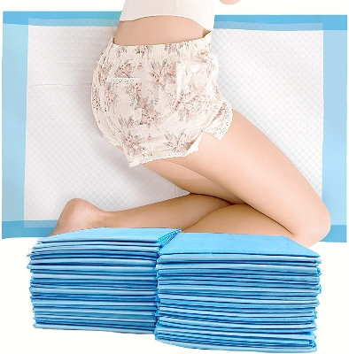 Picture of Underpads for Adults & Baby 10 Pieces 60 X 90 cm - Blue
