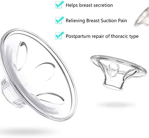 Picture of Adjustable Suction Silicone Hand Pump, Small Portable Milk Catcher Baby Feeding Pumps & Accessories - Purple