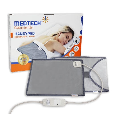 Picture of MEDTECH Orthopaedic Electric Heating Pad with Fast Heating Technology for Back Pain, Heat Therapy Heating Belt for body - Multicolor