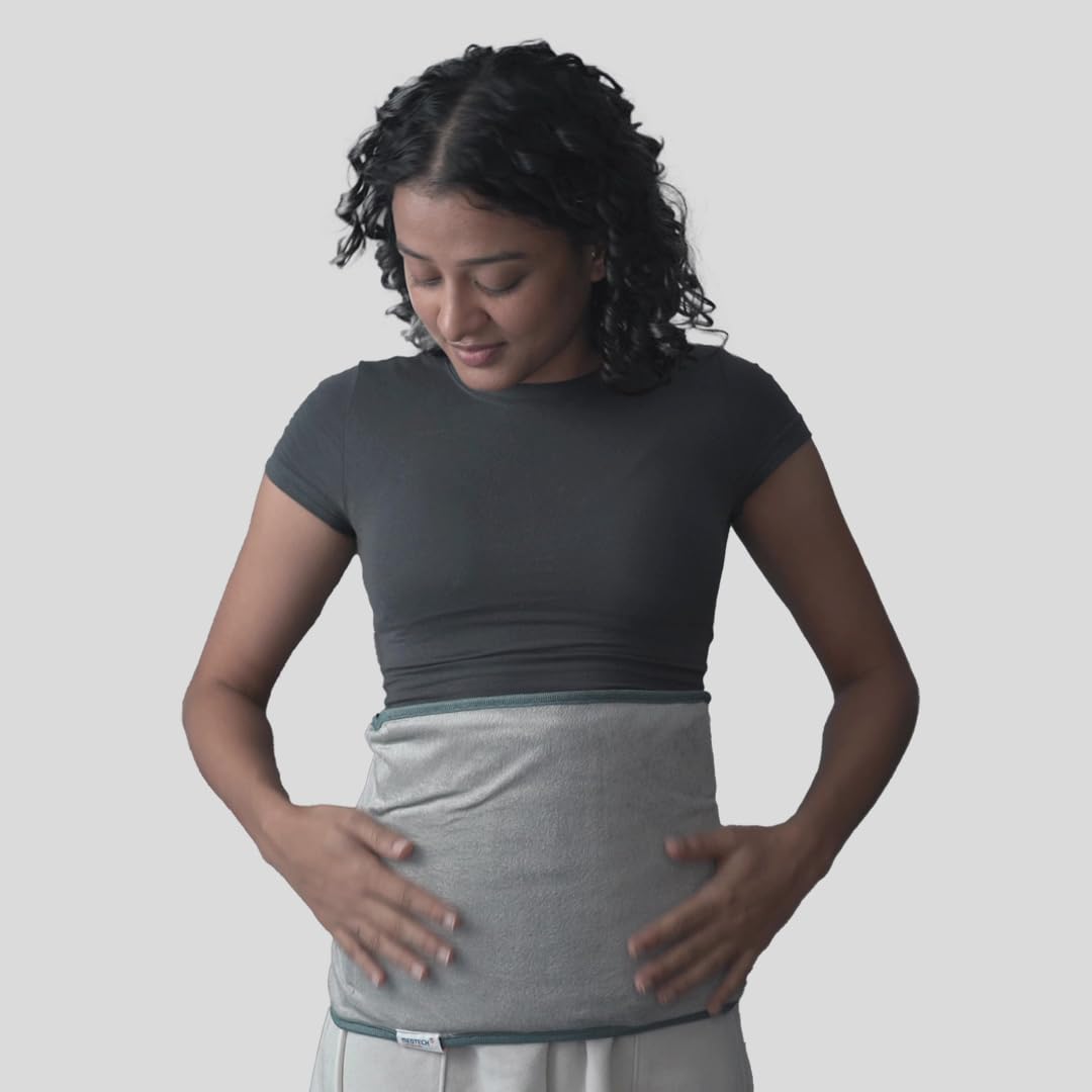 Picture of MEDTECH Orthopaedic Electric Heating Pad with Fast Heating Technology for Back Pain, Heat Therapy Heating Belt for body - Multicolor