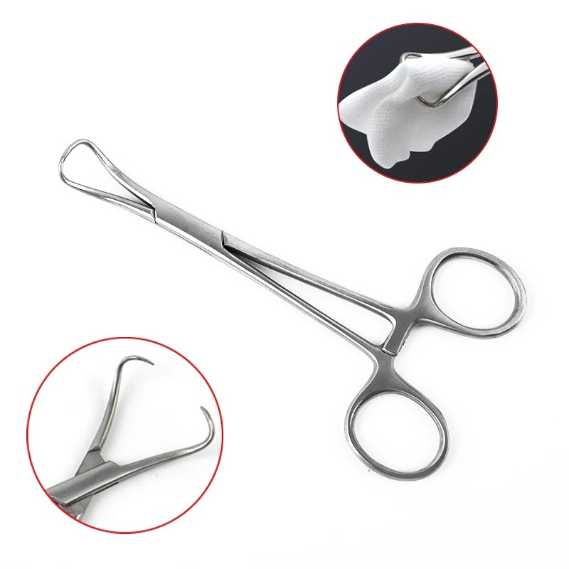 Picture of Stainless Steel Surgical Cloth Forceps, Towel Clamp, Orthopedics Instruments, Made of Stainless Steel