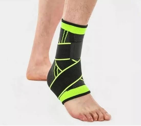 Picture of 1PC Pressurized Bandage Ankle Support Ankle Brace Protector Foot Strap Elastic Belt Fitness Sports Gym - Multicolor