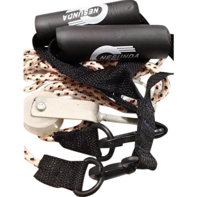 Picture of Overhead Hand Shoulder Pulley Equipment Kit w/Rope for Home Gym Exercise & Physical Therapy, for Frozen Shoulder and Hand Physiotherapy Exercise - Multicolor