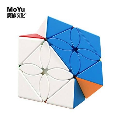 Picture of Maple Leaf skewb cube - rubics cube 3/3/3 Multicolor