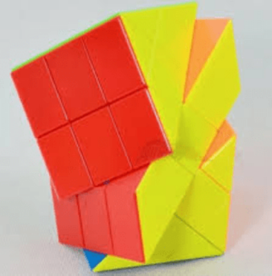 Picture of Tower Rubik Cube 3X3X3  Stickerless Smooth Puzzle Multicolor