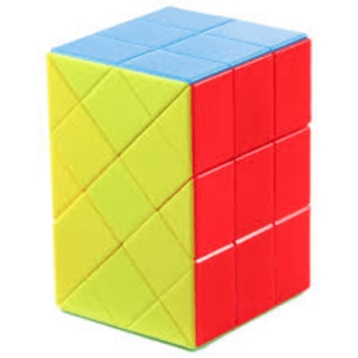Picture of Tower Rubik Cube 3X3X3  Stickerless Smooth Puzzle Multicolor