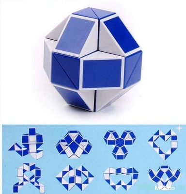 Picture of 3 in 1 - Rubics Cube / Snack cube / Ruler cube - Best gift product -Promotion branded Multicolor