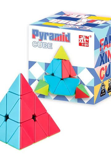 Picture of Best Premium Pyramid Speed Magic cube - Cube Series, Rubik's Cube (3*3*3) - PYRAMINX 
