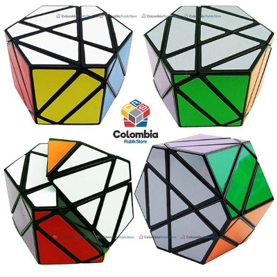 Picture of Most rare Hexagonal prism cube, DianSheng Shield Cube 3×3 Negro Multicolor