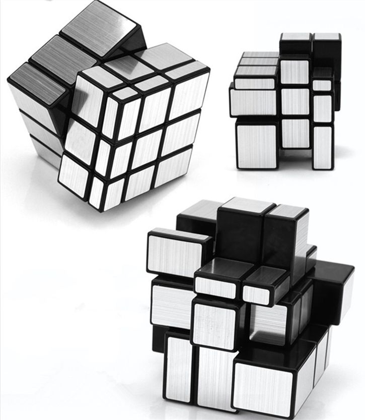 Picture of Mirror Rubik's Cube - 3x3x3 - High quality Mirror Cube Smooth Cube Speed Cube, so smooth and challenging Gold