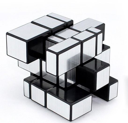 Picture of Mirror Rubik's Cube - 3x3x3 - High quality Mirror Cube Smooth Cube Speed Cube, so smooth and challenging Gold