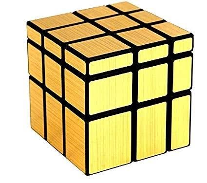 Picture of Premium QIYI Mirror Speed Cube 3x3 Dysmorphism Magic Cube Puzzle Toy Blue 