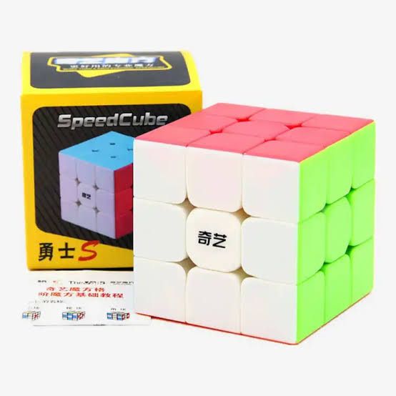 Picture of Qiyi brand High Speed Magic Rubik Cube Puzzle 3X3 stickerless
