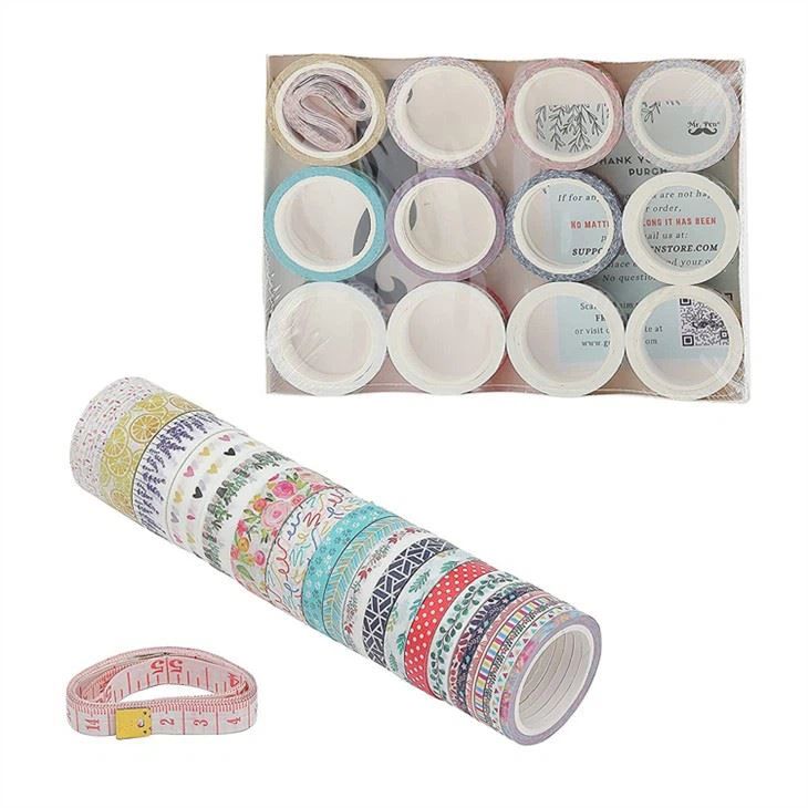 Picture of 2pc washi tape/ China cute decorative tape for girls and babies 